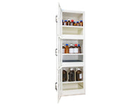 Ecosafe 3- Door Tall Safety Cabinet - 3 Compartments, Including PVC Equipments for Acids - MSE Supplies LLC