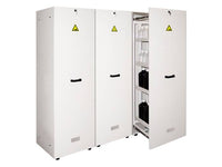 Ecosafe 3- Sliding Door Tall Safety Cabinet 360L- 3 Compartments - MSE Supplies LLC