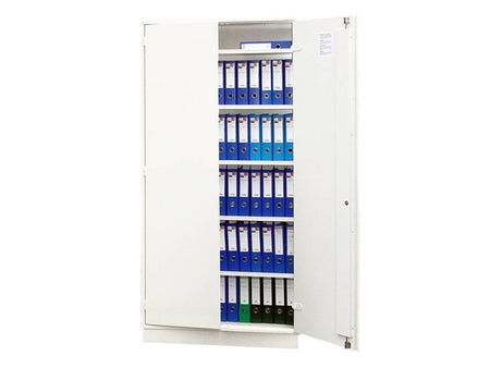 Ecosafe 2- Door Tall Cabinet for Documents - White - MSE Supplies LLC
