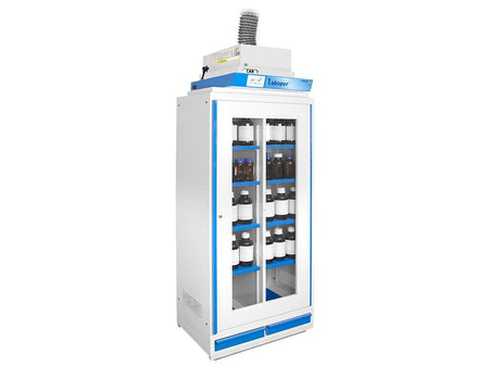 Ecosafe Ventilated Cabinet for External Connection - High 1 Door - 2 Compartments - MSE Supplies LLC