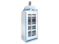 Ecosafe Ventilated Cabinet for External Connection - High 1 Door - 2 Compartments - MSE Supplies LLC