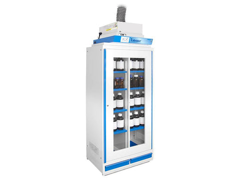 Ecosafe Ventilated Cabinet for External Connection - High 1 Door - 2 Compartments - MSE Supplies LLC