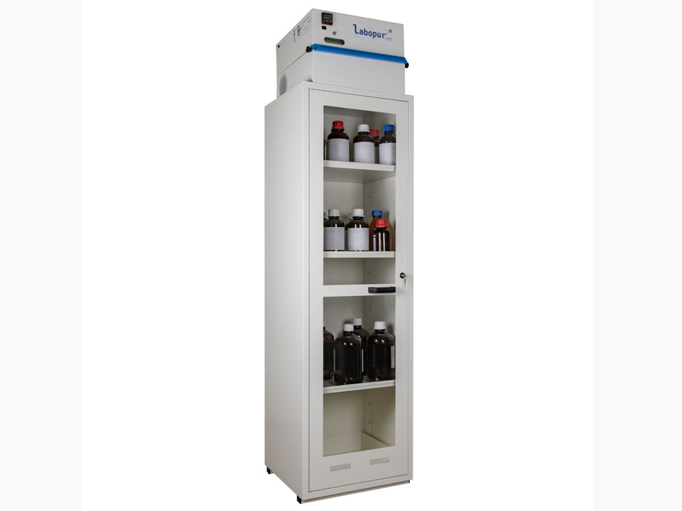 Ecosafe 1- Glass Door Tall Safety Cabinet with Filtration - MSE Supplies LLC