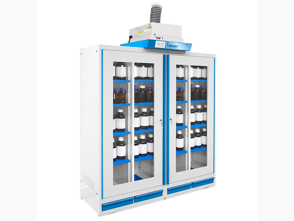 Ecosafe Ventilated Cabinet for External Connection - High 2 Doors - 4 Compartments - MSE Supplies LLC