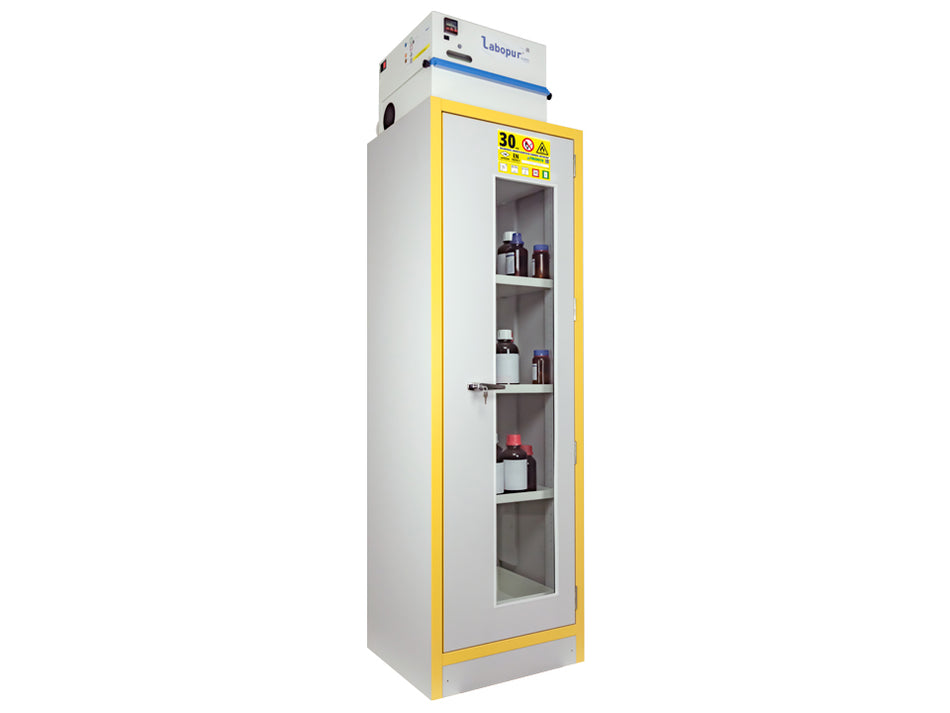 Ecosafe 1- Glass Door Tall Safety Cabinet Type 30 with Filtration - MSE Supplies LLC