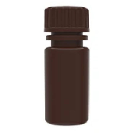 AHN MyBottle w/ Cap Narrow HDPE Amber Reagent Bottle (4/8/15/30/60/125/250mL) (6x 12 Pcs)
