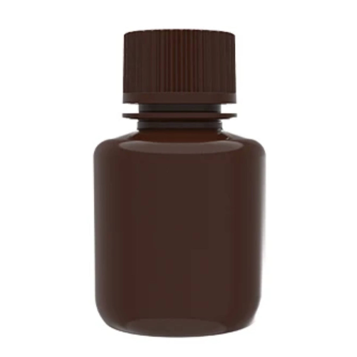 AHN MyBottle w/ Cap Wide HDPE Amber Reagent Bottle(30/60/125/250mL) (6x12 Pcs)
