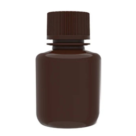 AHN MyBottle w/ Cap Wide HDPE Bulk Amber Reagent Bottle (30/60mL) (1000 Pcs)