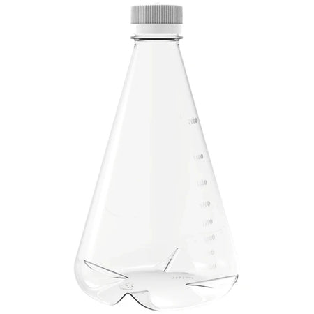AHN MyBottle w/Cap PETG Baffled Bottom Non-Vented Sterile Erlenmeyer Flask(2/3L)(4 Pcs)