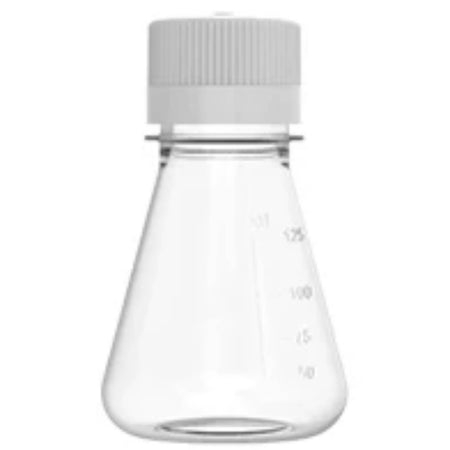 AHN MyBottle w/Cap PETG Flat Bottom Vented Sterile Erlenmeyer Flask(250/500mL)(12 Pcs)