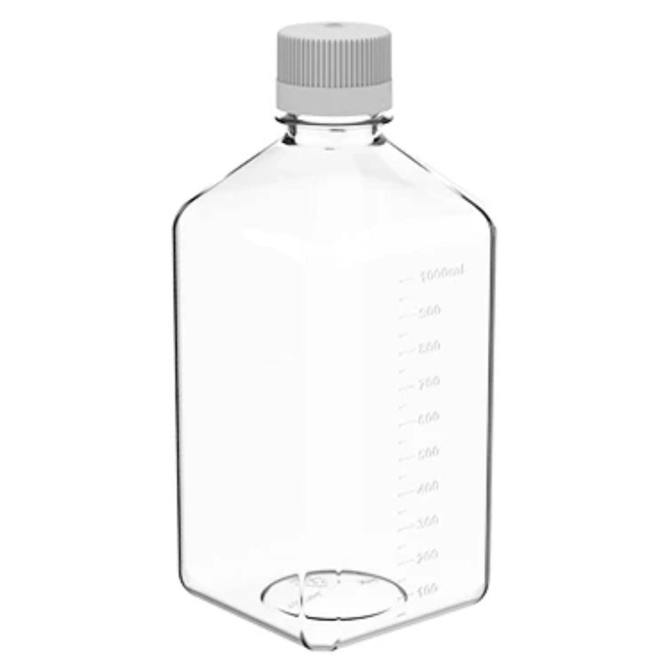 AHN MyBottle w/ Cap PET Sterile 1 L Media Bottles (2 x 12 pcs)