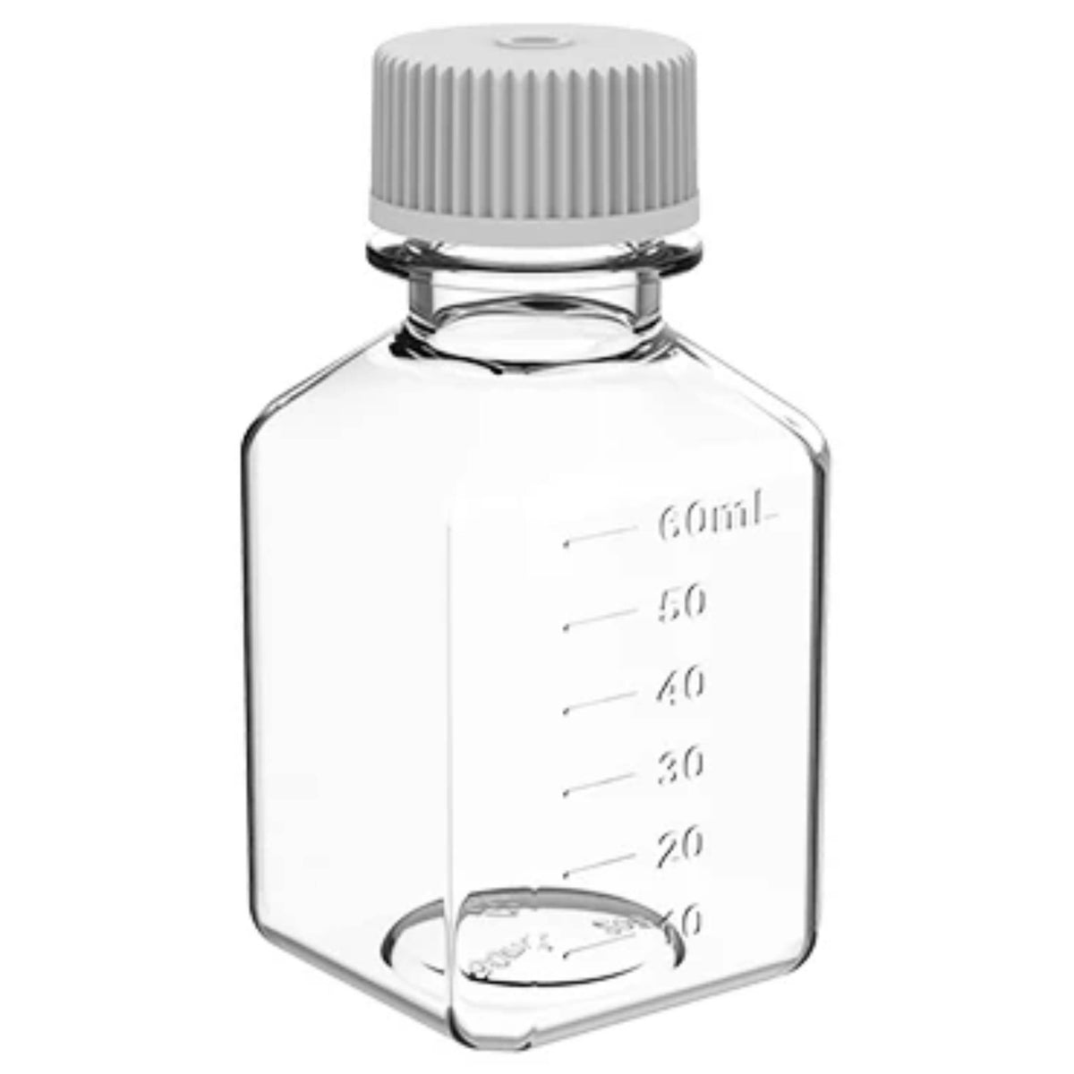 AHN MyBottle w/ Cap PETG Bulk Sterile 60 ML Media Bottles (8 x 24 pcs)