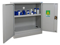 Ecosafe 2- Door Working Cover Style Sheet Steel Safety Cabinet - Key Locking System - MSE Supplies LLC