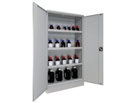 Ecosafe 2-Door Large Sheet Steel Safety Cabinet Gray - MSE Supplies LLC