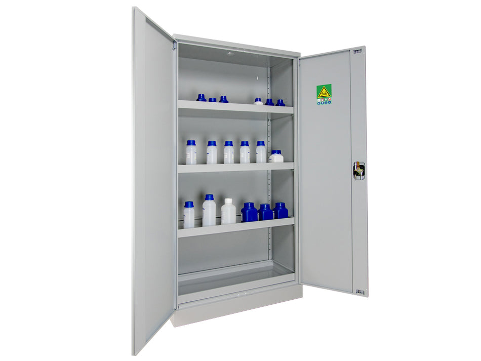 Ecosafe 2- Door Working Cover Style Sheet Steel Safety Cabinet - MSE Supplies LLC