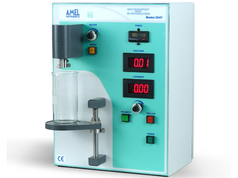 AMEL Electrogravimetric Analyzer, Model 2547 - MSE Supplies LLC