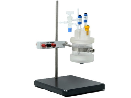 AMEL 250mL PMMA Cylindrical Flat Sample Cell, Model 597 - MSE Supplies LLC