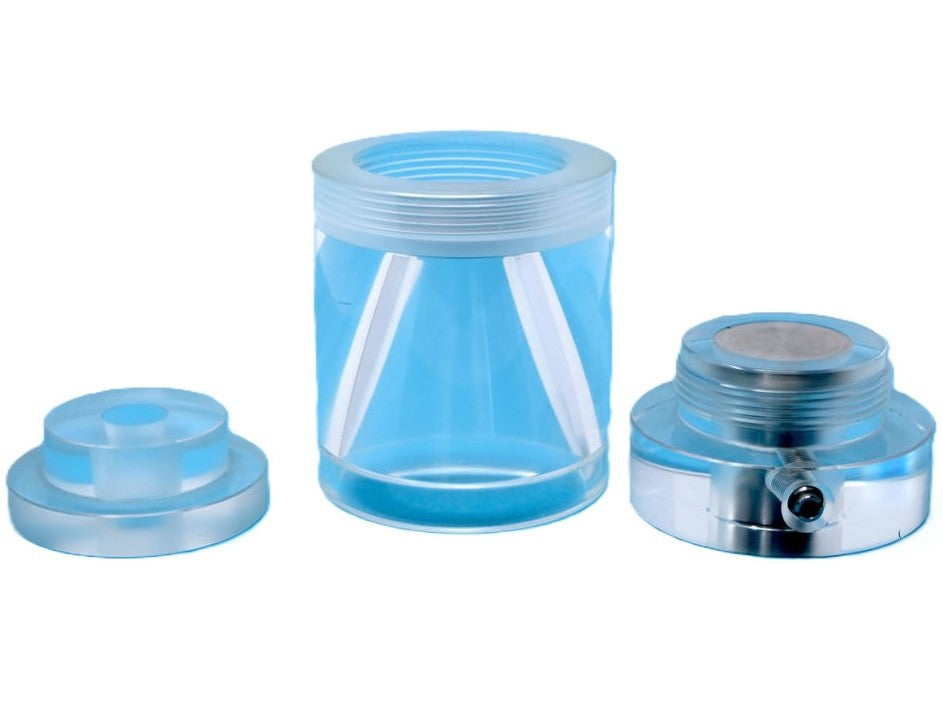 AMEL 50mL PMMA Sturdy Flat Sample Cell, Model 598 - MSE Supplies LLC