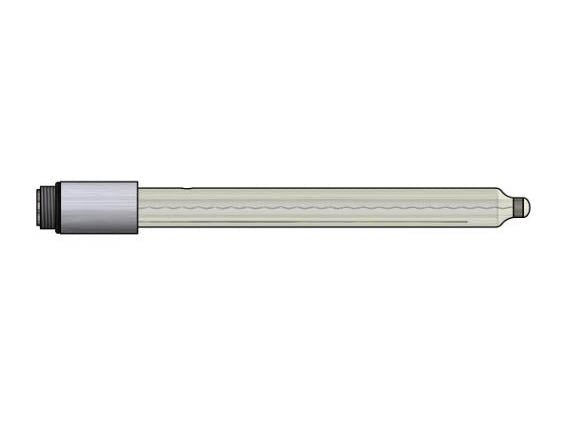 AMEL Combined Electrode, Platinum Ring and Ag/AgCl Reference Electrode, Glass Body, Ø12 x 120mm, S7 Connector, Electrochemical Products, AMEL, MSE Supplies
