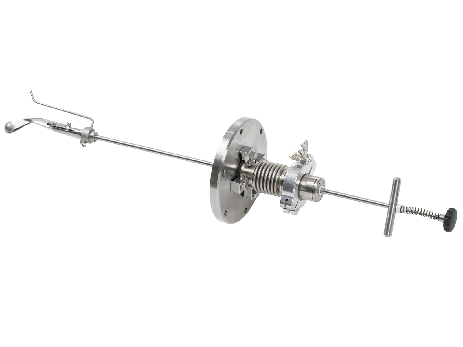 Sample manipulator, complete assembly set, part number 52495, for Arc melter AM200 and AM500, Arc Melter and Quencher, Edmund Buhler, MSE Supplies