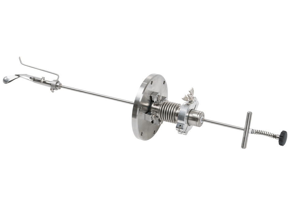 Sample manipulator, complete assembly set, part number 52495, for Arc melter AM200 and AM500, Arc Melter and Quencher, Edmund Buhler, MSE Supplies