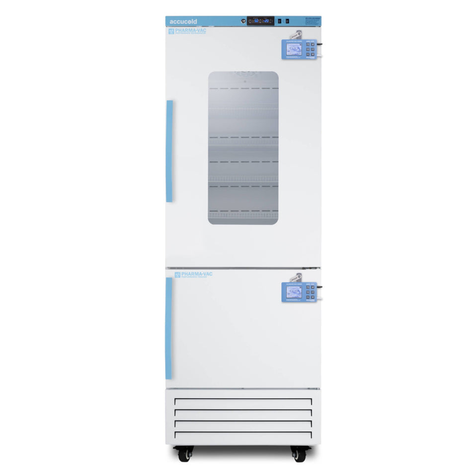 Accucold 18 Cu.Ft. Glass Door Vaccine Refrigerator w/ NIST-Calibrated DL2B Logger