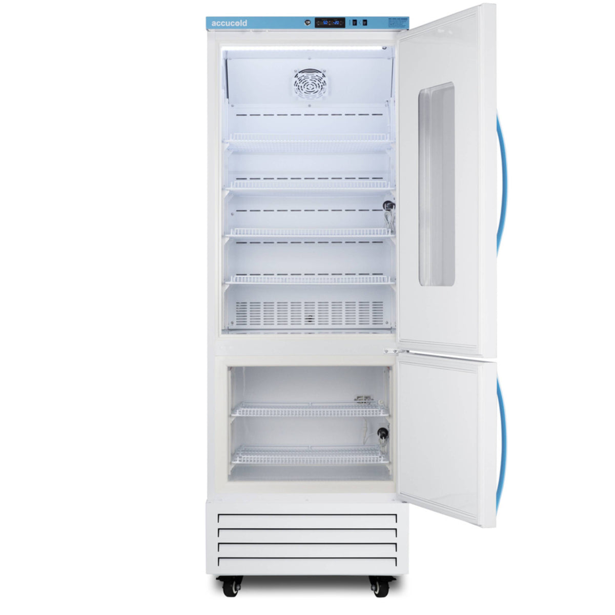 Accucold 18 Cu.Ft. Glass Door Vaccine Refrigerator w/ NIST Logger + Power-Loss Alarm