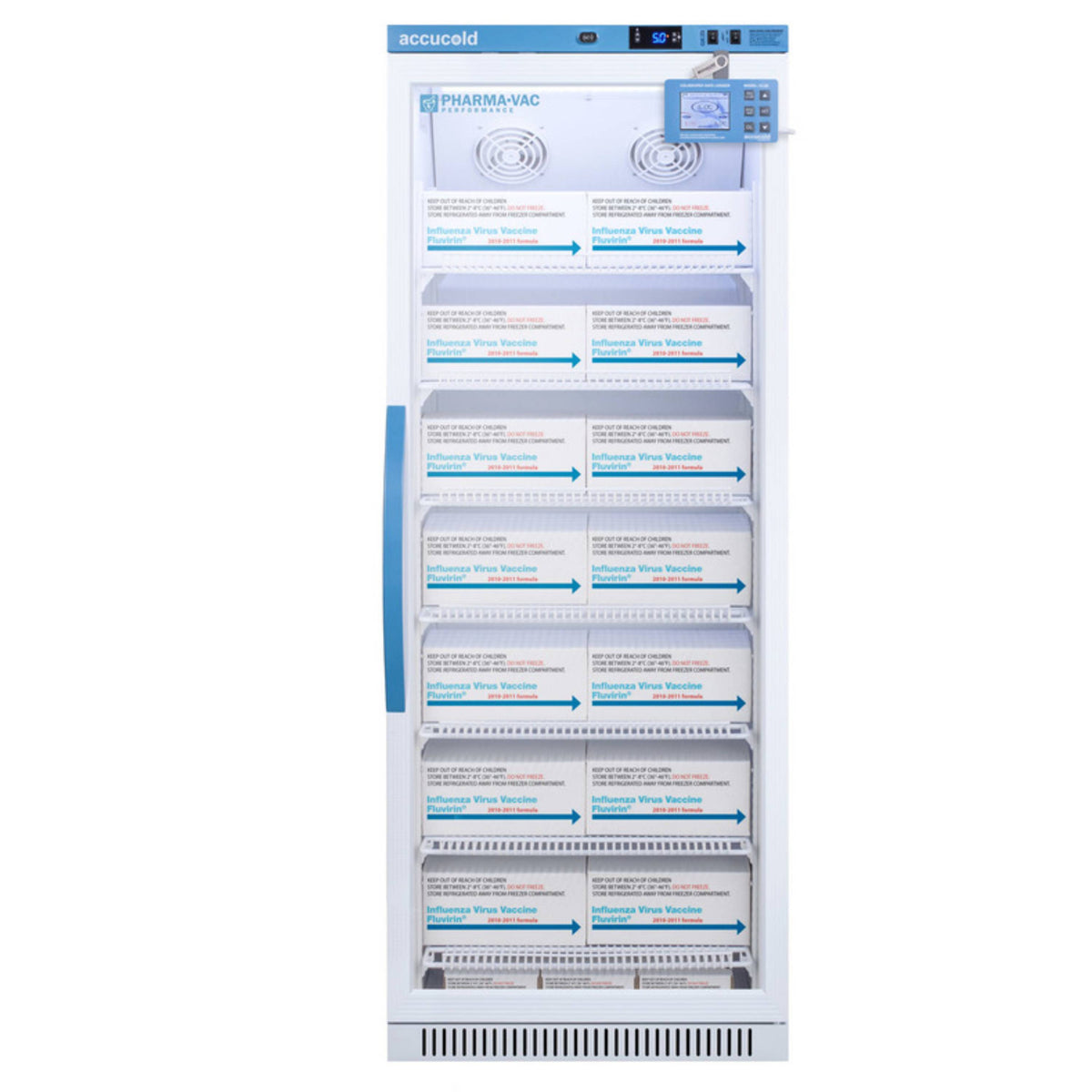 Accucold 12 Cu.Ft. Upright Vaccine Refrigerator w/ NIST Data Logger