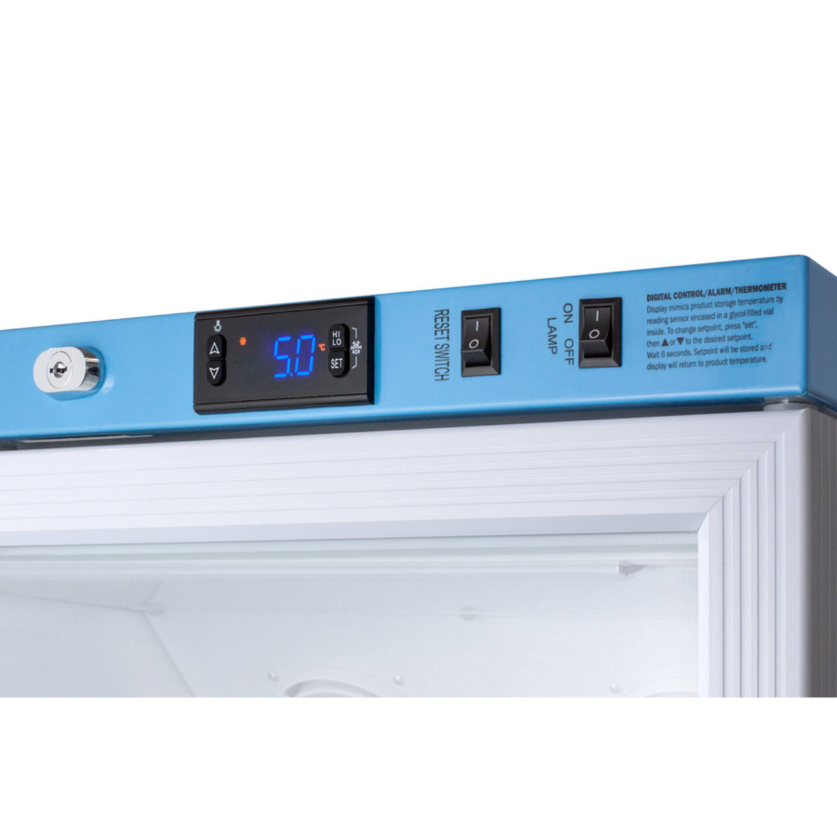 Accucold 1 Cu.Ft. Compact Vaccine Refrigerator, Glass Door