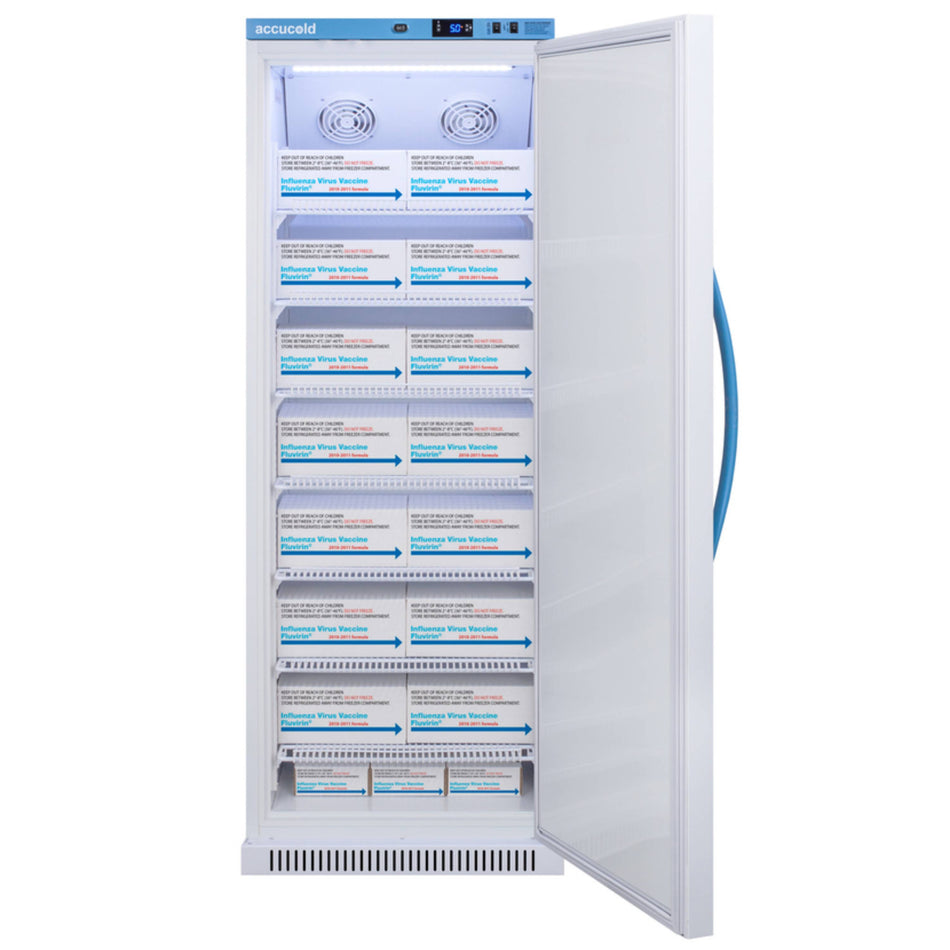 Accucold 12 Cu.Ft. Upright Vaccine Refrigerator, Solid Door