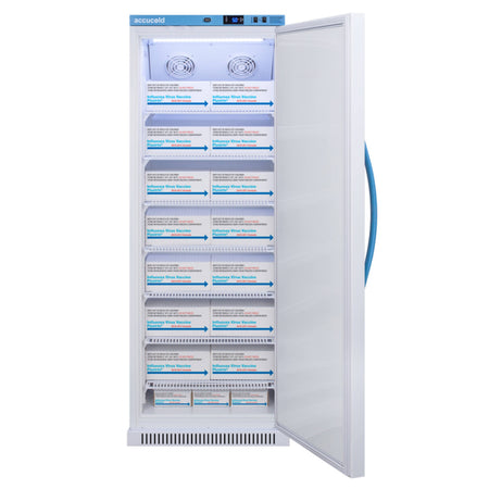 Accucold 12 Cu.Ft. Upright Vaccine Refrigerator w/ NIST DL2B, Solid Door