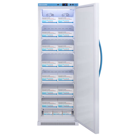 Accucold 15 Cu.Ft. Upright Vaccine Refrigerator w/ NIST DL2B, Solid Door