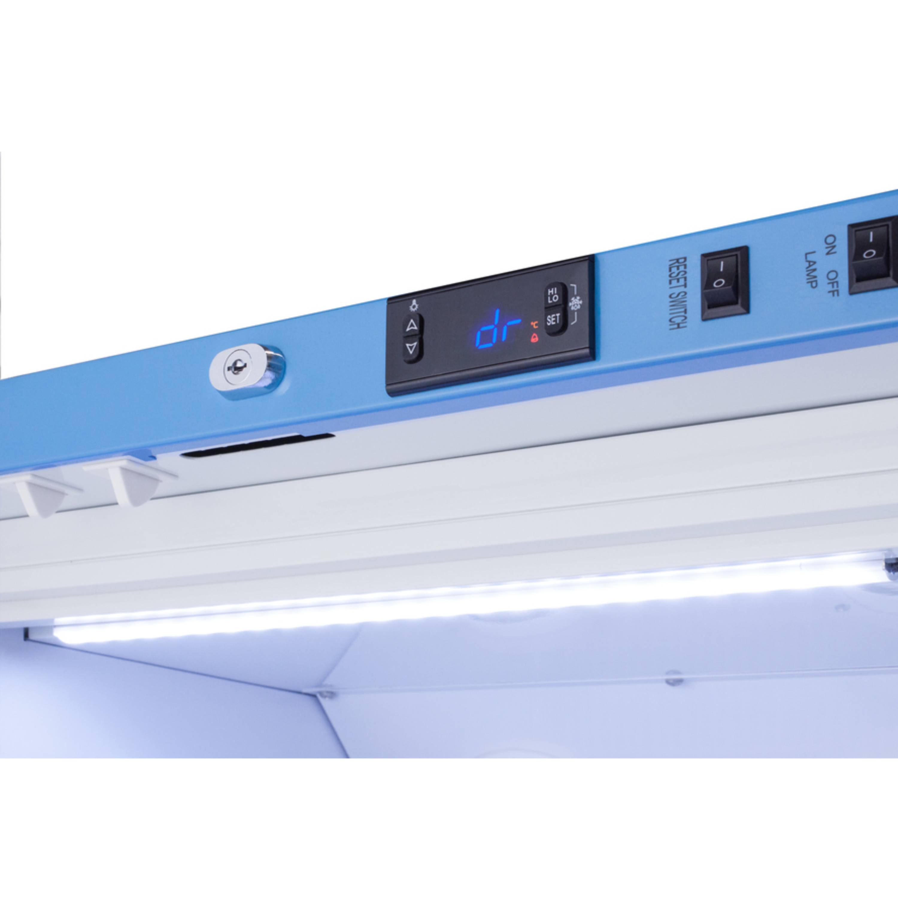 Accucold 3 Cu.Ft. Counter Height Vaccine Refrigerator, Solid Door w/ DL2B