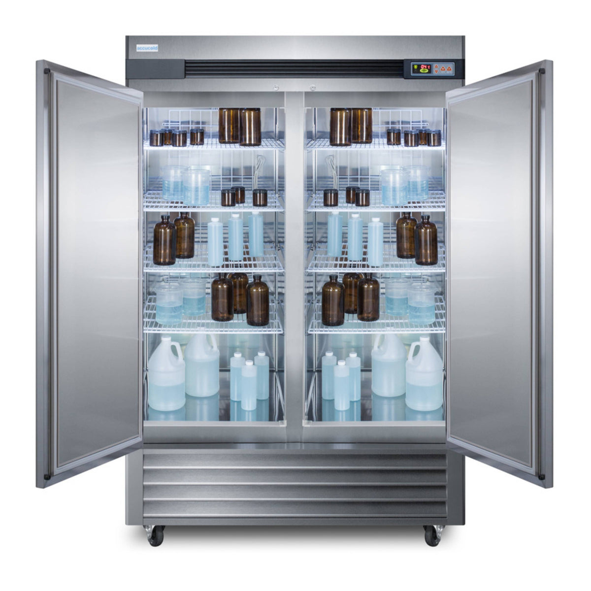 Accucold 49 Cu.Ft. Med-Lab Reach-In Refrigerator, Solid Door