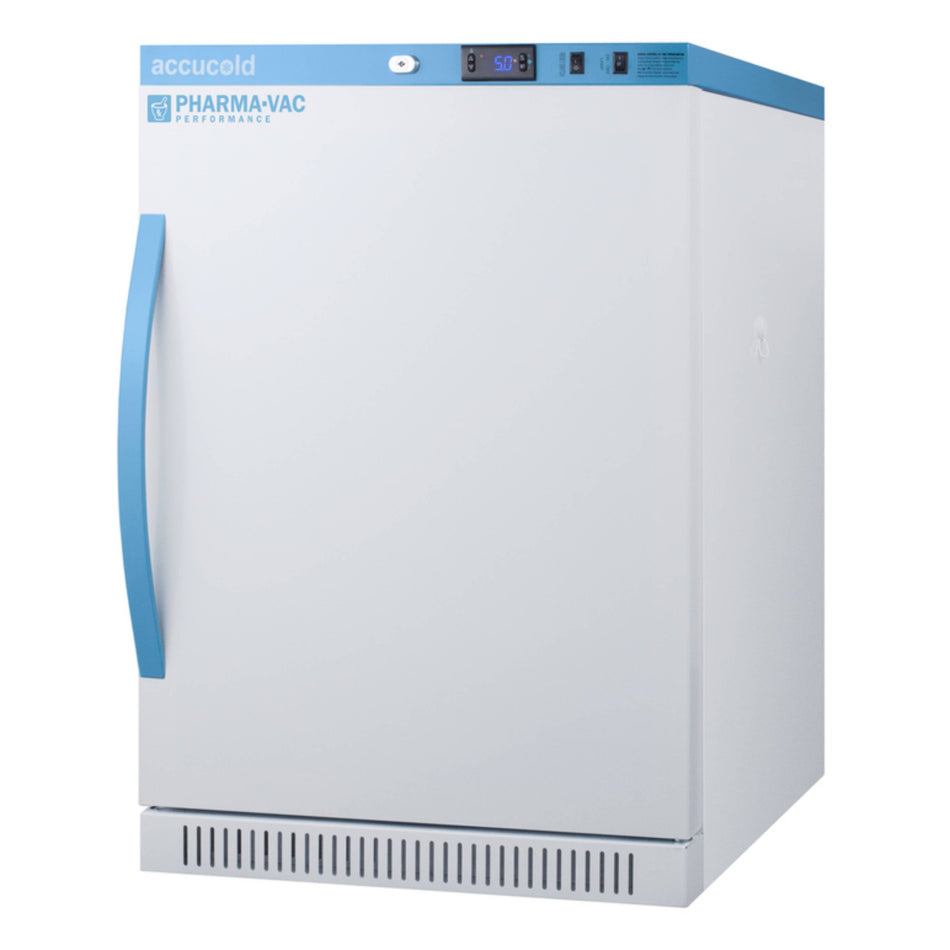 Accucold 6 Cu.Ft. ADA Height Vaccine Refrigerator, Solid Door