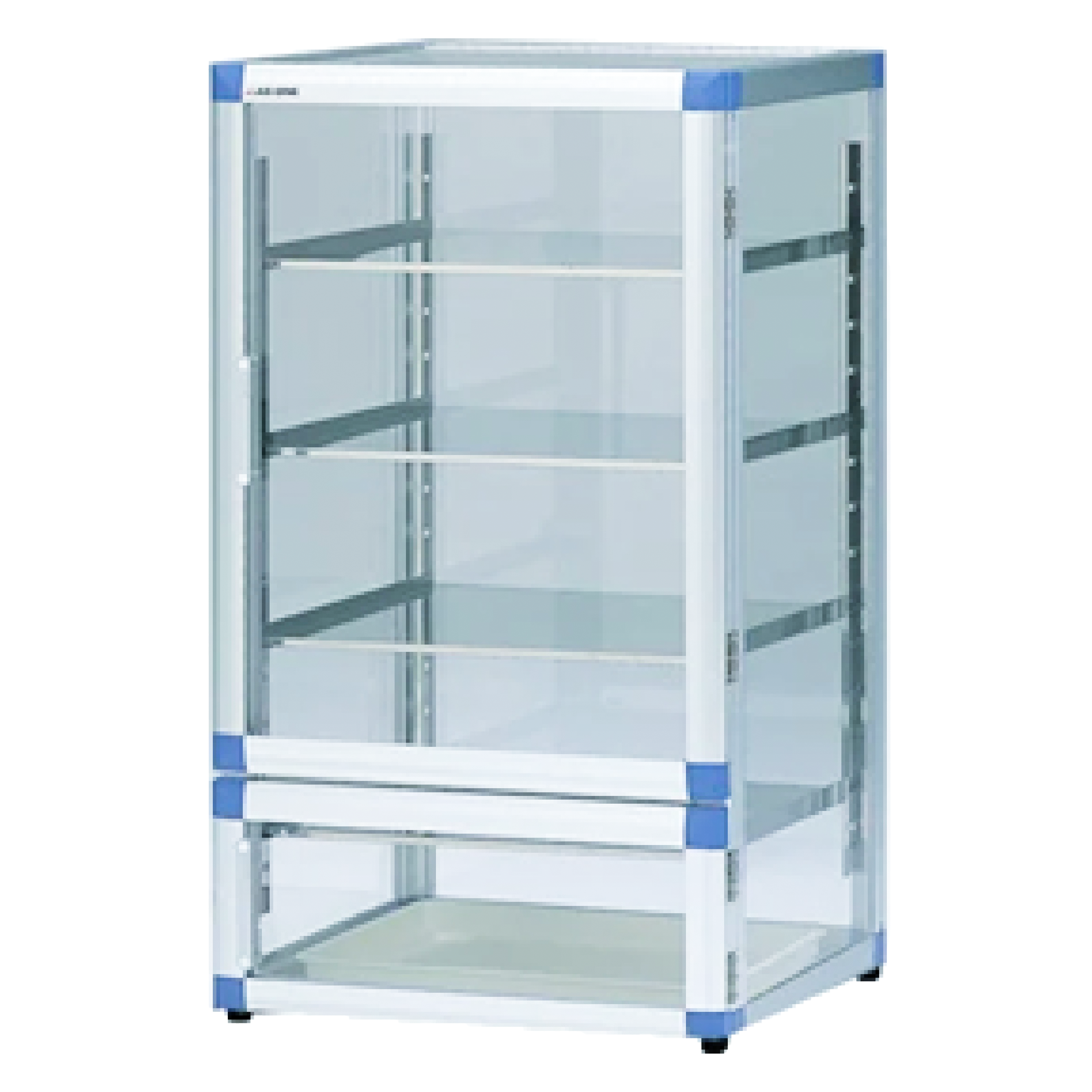 AS ONE Standard Desiccator BG 574 x 517 x 1020mm Stainless Steel Shelf With Rubber Feet SD-BG1S - Cabinets - AS ONE Corporation - MSE Supplies