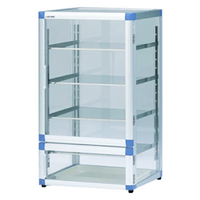 AS ONE Standard Desiccator BG 574 x 517 x 1020mm Stainless Steel Shelf With Rubber Feet SD-BG1S - Cabinets - AS ONE Corporation - MSE Supplies