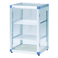 AS ONE Standard Desiccator BG 574 x 517 x 765mm Reinforced Plastic Shelf With Rubber Feet SD-BG2P - Cabinets - AS ONE Corporation - MSE Supplies