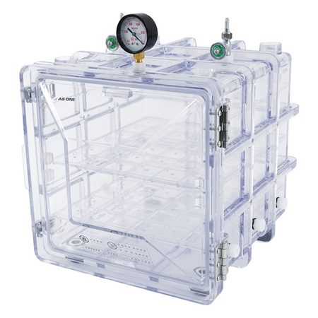 AS ONE Molded vacuum desiccator 360 x 390 x 385 mm MVD-300N - Cabinets - AS ONE Corporation - MSE Supplies