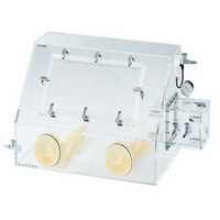 AS ONE Gas Replacement Type Acrylic Glove Box 1290 x 535 x 500mm　1000 (Air Tight 1000) - Glove Boxes - AS ONE Corporation - MSE Supplies