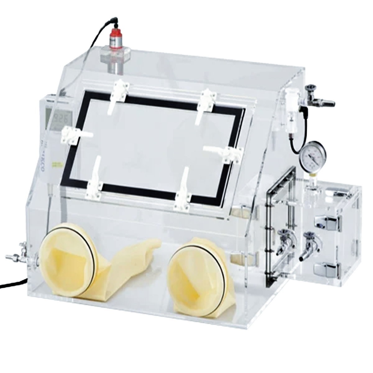 AS ONE Glove Box Airtight 890 x 485 x 450mm 600OX - Glove Boxes - AS ONE Corporation - MSE Supplies