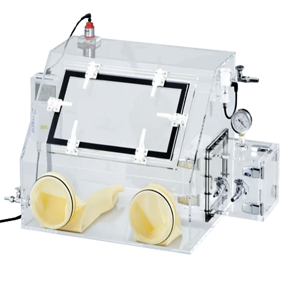 AS ONE Glove Box Airtight 890 x 485 x 450mm 600OX - Glove Boxes - AS ONE Corporation - MSE Supplies