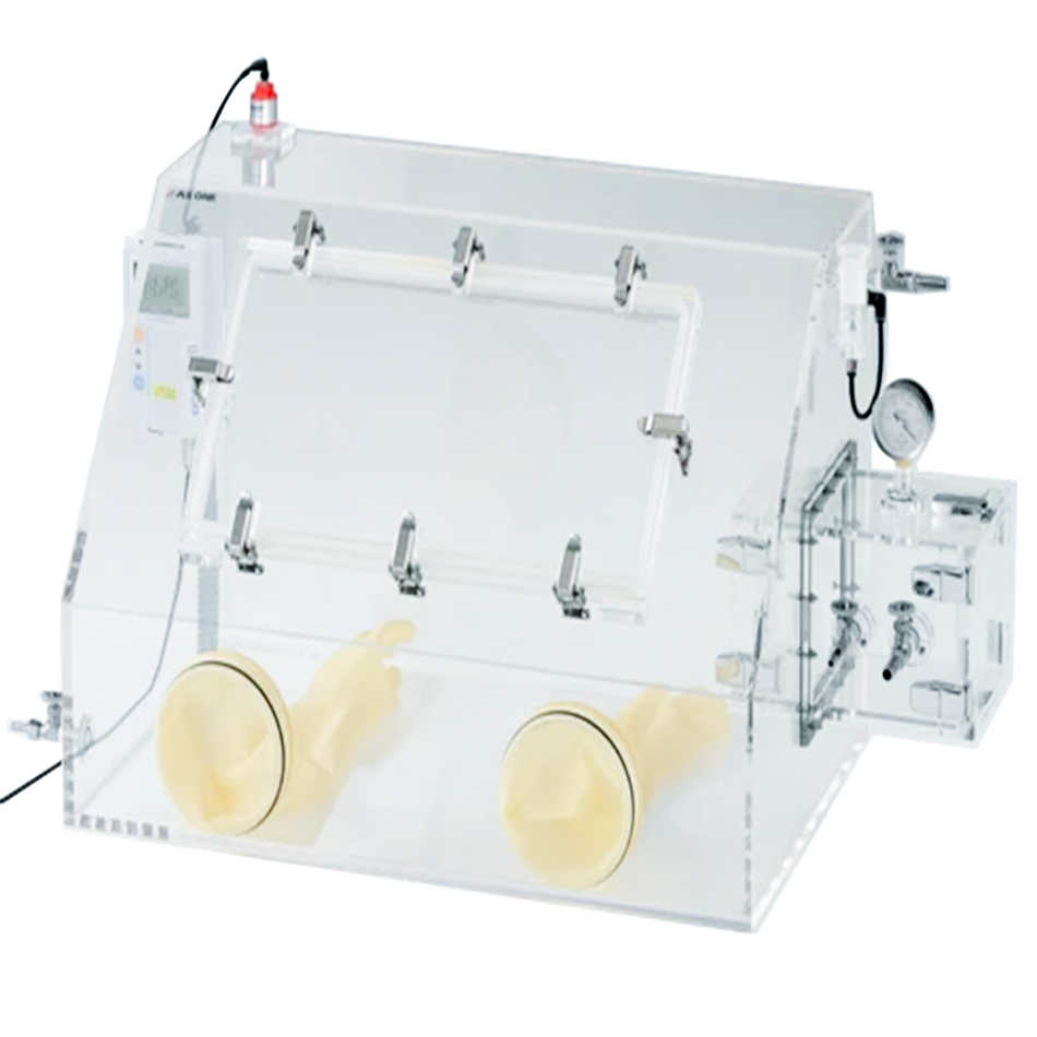 AS ONE Glove Box Airtight 1090 x 535 x 500mm　800OX - Glove Boxes - AS ONE Corporation - MSE Supplies