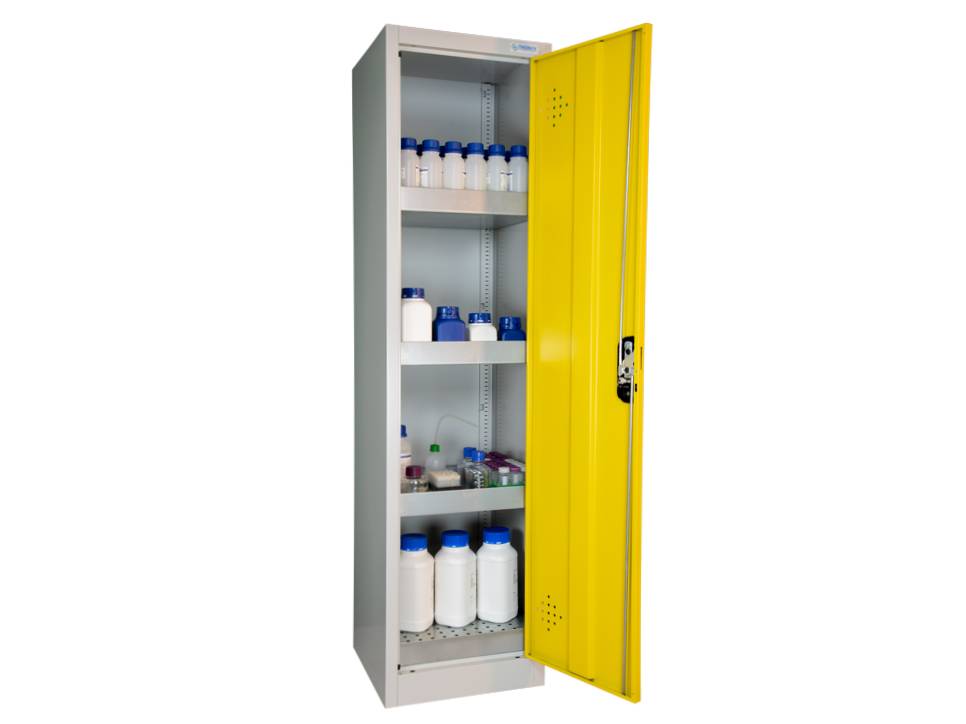 Ecosafe 1- Yellow Door Working Cover Safety Cabinet - MSE Supplies LLC