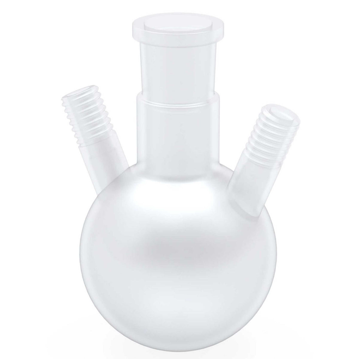 BOLA Round Bottom Flasks with Threaded GL Necks (PFA ) - 250 ml, 2 x GL18