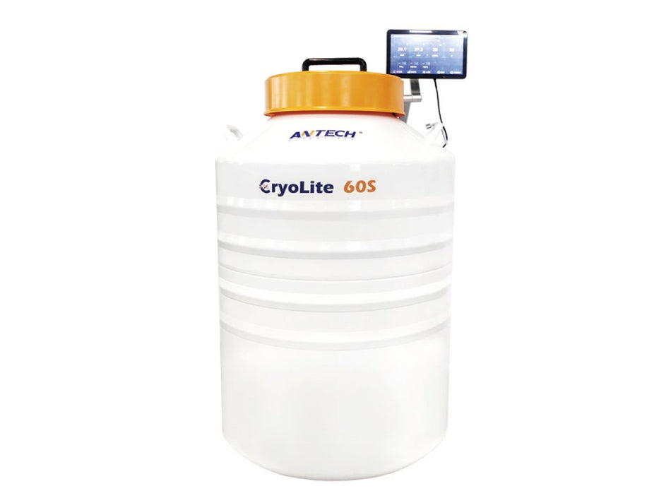 Antech 145L Cryogenic Freezer, Liquid Nitrogen (LN<sub>2</sub>) Auto Fill, Aluminum, Cryogenic Storage, Antech, MSE Supplies