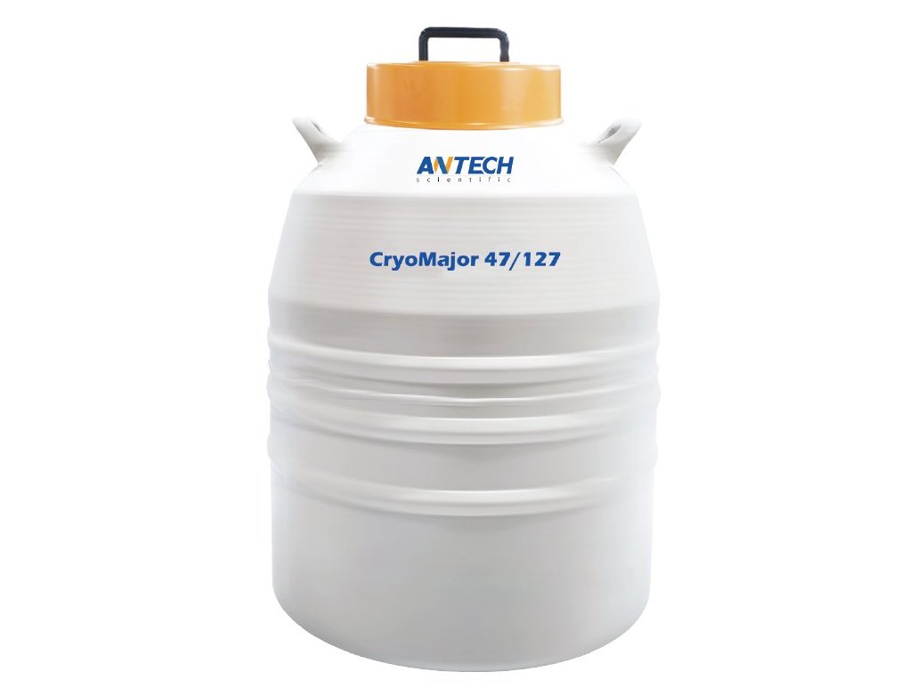 Antech 16L Liquid Nitrogen (LN<sub>2</sub>) Dewar, With Canisters, Cryogenic Storage, Antech, MSE Supplies