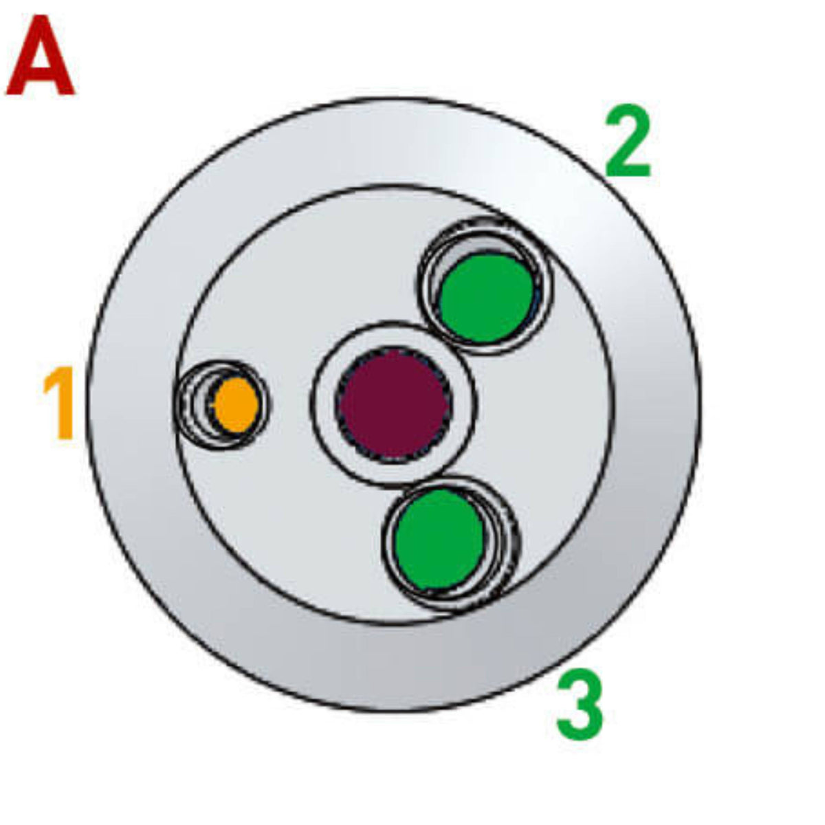 BOLA Reactor Lids (PTFE ) - DN 60 H 31 mm
