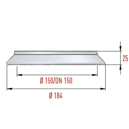 BOLA Reactor Lids (PTFE ) - DN 150 H 25 mm