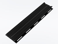 MSE PRO Black Anodic Oxidation One-Sided Optical Construction Guides (25.5 x 119 mm) - MSE Supplies LLC